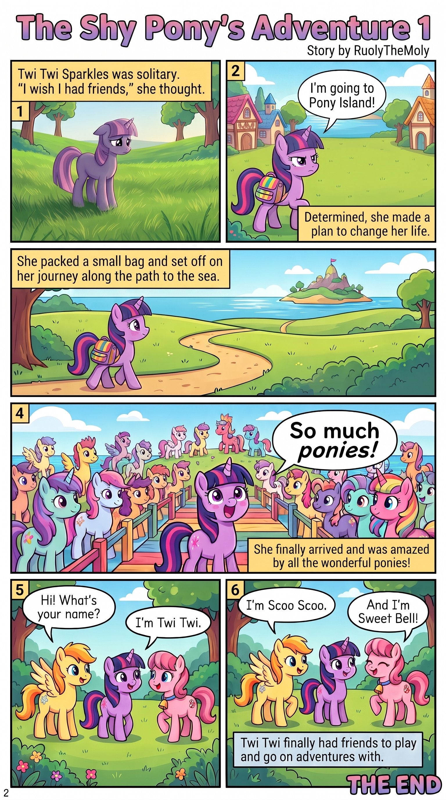 The Shy Pony's Adventure #1 Thumbnail